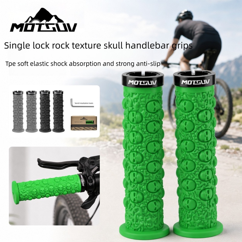 Cycling Hand Gear - مقابض مقود الدراجة، مقابض يد مضادة