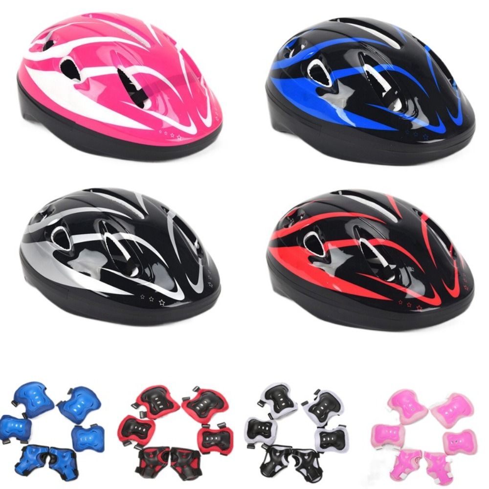 Cycling Protective Gear For Kids - وسادات الركبة والكوع للأطفال ، واقي