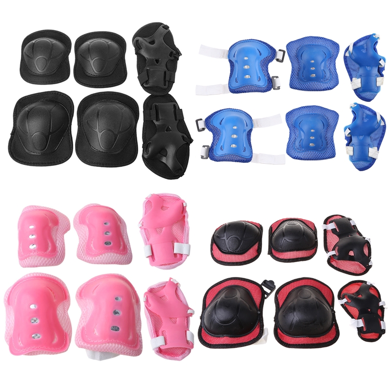 Cycling Protective Gear For Kids - مجموعة من 6 قطع من معدات