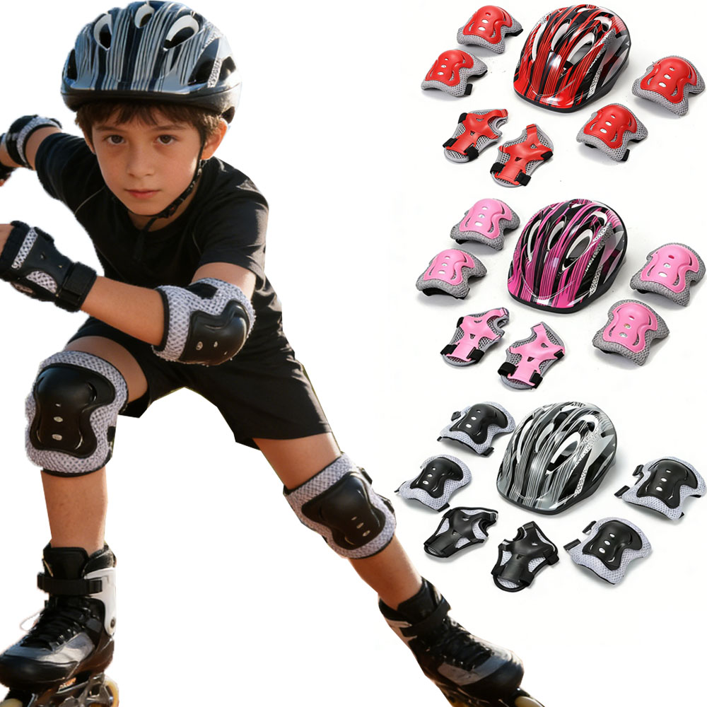 Cycling Protective Gear For Kids - دراجة الرياضة مجموعة تروس واقية قابل