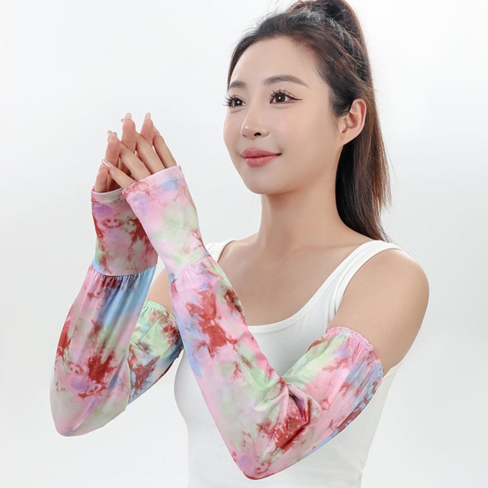 أكمام طويلة من الحرير الثلجي ب - مراجعة Cycling Glove وسعره