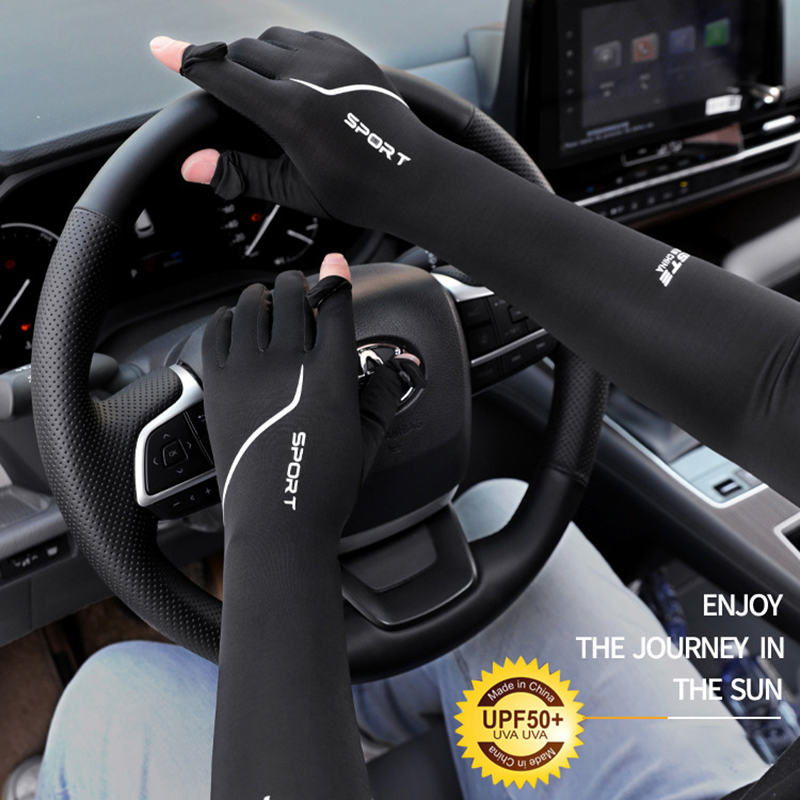 أكمام طويلة للحماية من الشمس ل - مراجعة Cycling Glove وسعره