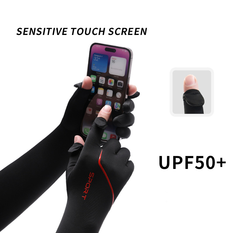أكمام طويلة للحماية من الشمس ل - مراجعة Cycling Glove وسعره