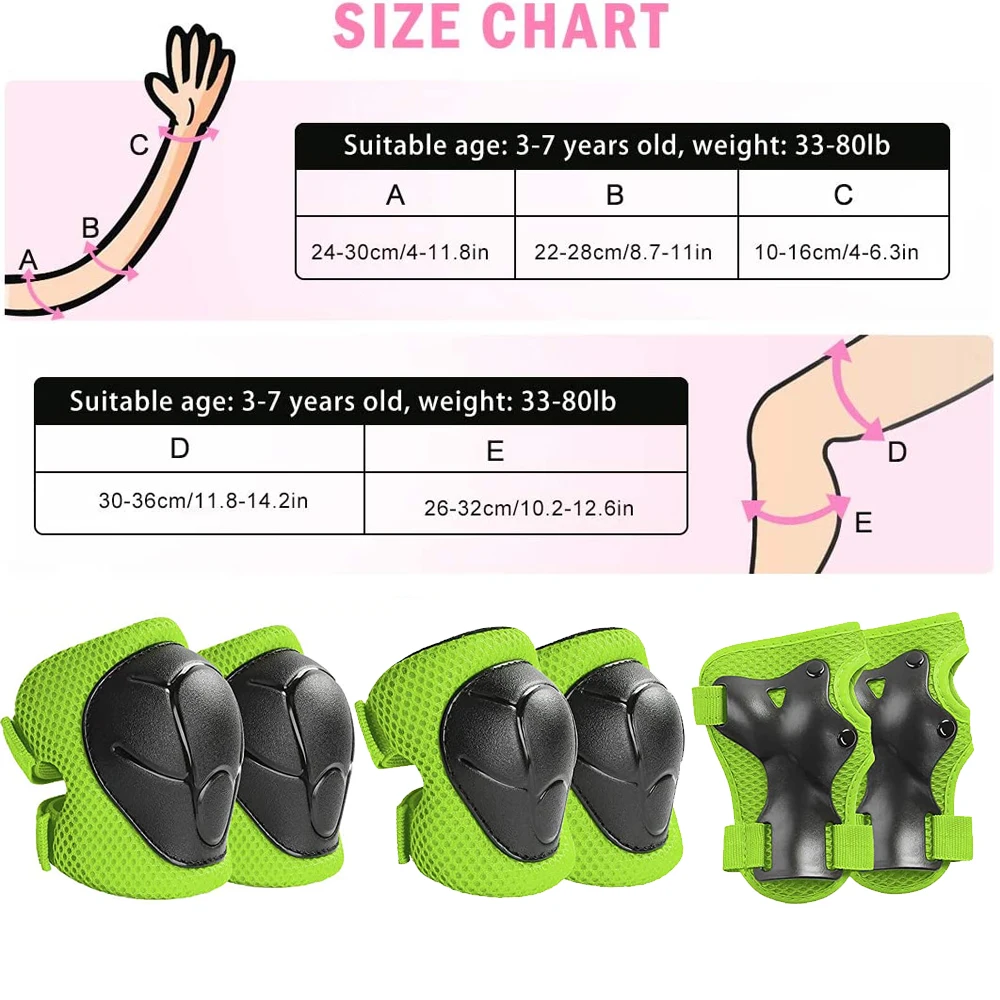 وسادات الركبة للأطفال ووسادات  - مراجعة Cycling Protective Gear For Kids وسعره