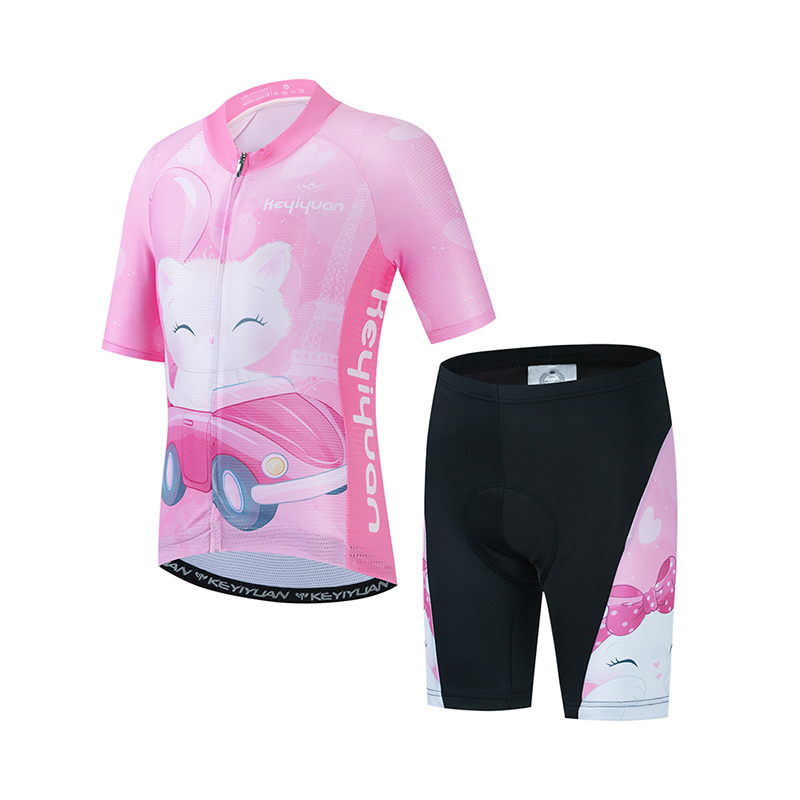 طقم جيرسي لركوب الدراجات للأطف - مراجعة Cycling Gear Kids وسعره