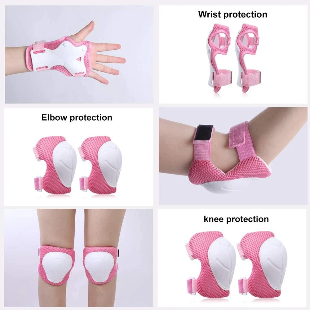 GOMOREON 6 قطع/مجموعة وسادات ر - مراجعة Cycling Protective Gear For Kids وسعره