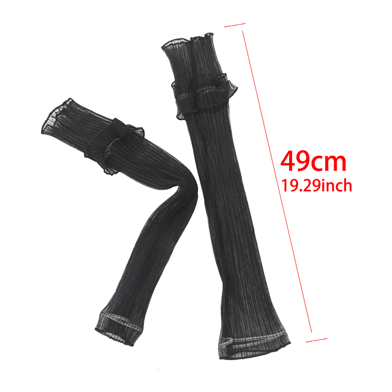1 زوج الحرير الجليد طويلة الأك - مراجعة Cycling Glove وسعره