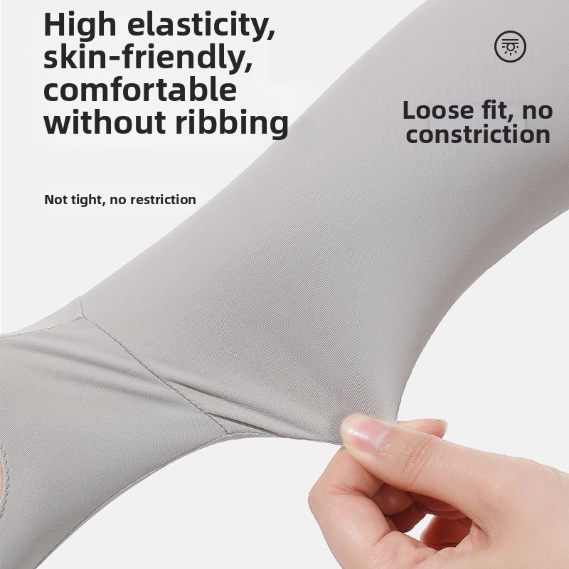 قفازات نسائية بلون موحد وأكمام - مراجعة Cycling Glove وسعره