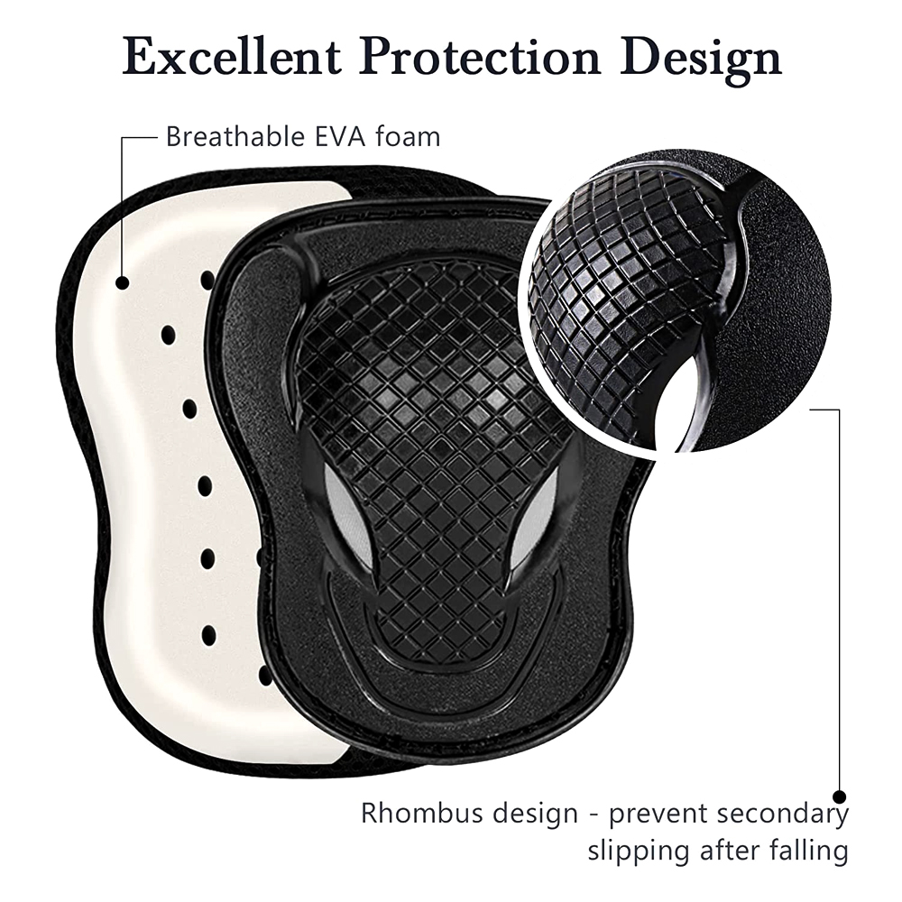 GOMOREON 6 قطعة/المجموعة الاطف - مراجعة Cycling Protective Gear For Kids وسعره