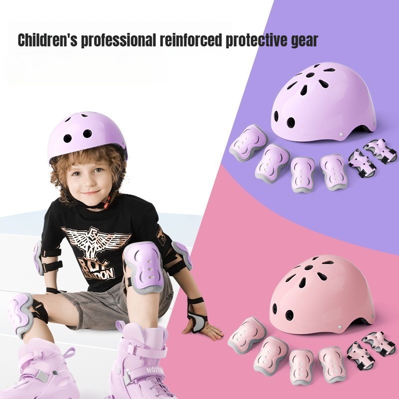 طقم حماية للأطفال من 3-10 سنوا - مراجعة Cycling Protective Gear For Kids وسعره