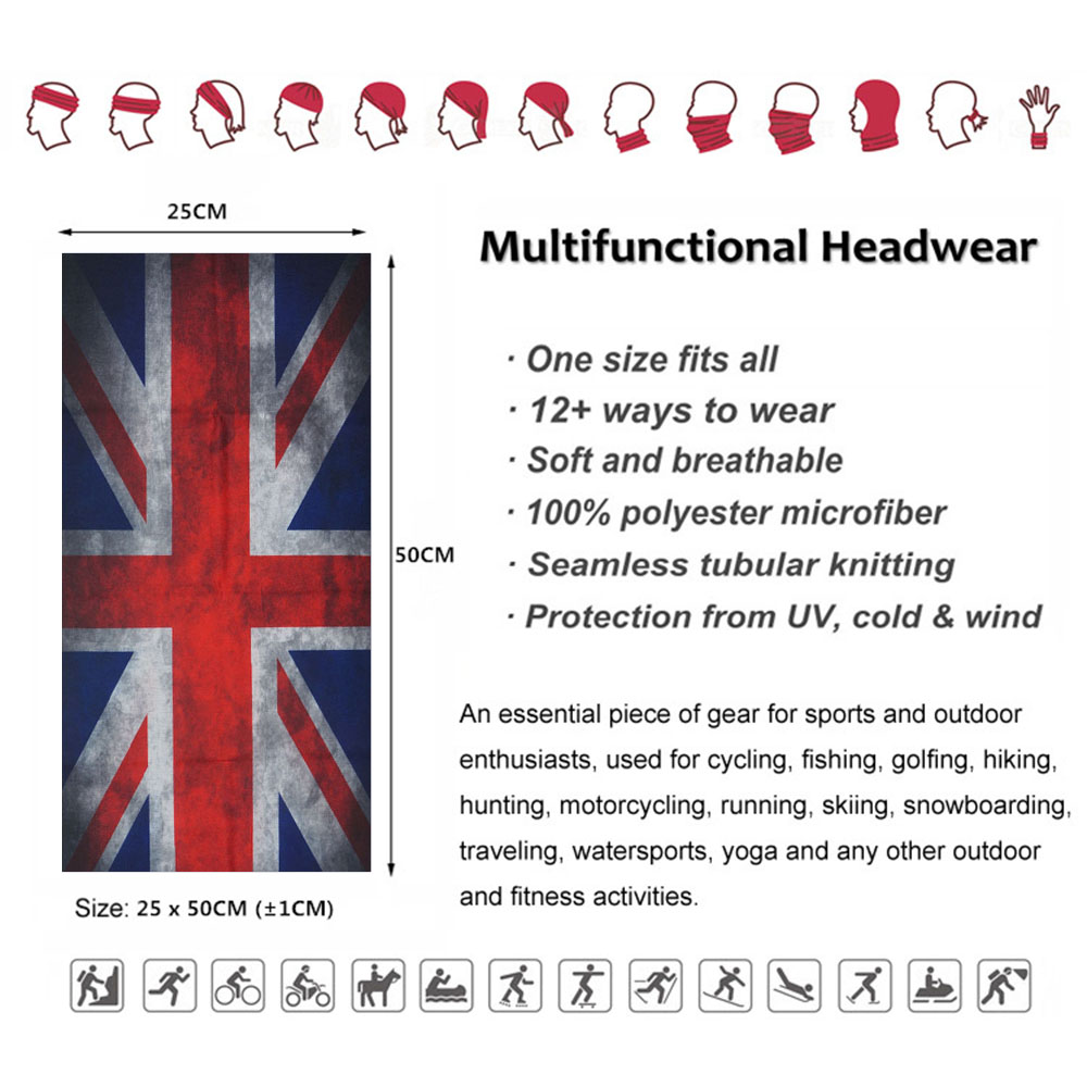 رابطة الأمم العلم عصابات متعدد - مراجعة Cycling Gear Canada وسعره