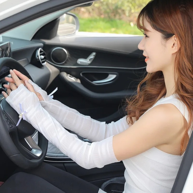أكمام ذراع نسائية للحماية من ا - مراجعة Cycling Glove وسعره