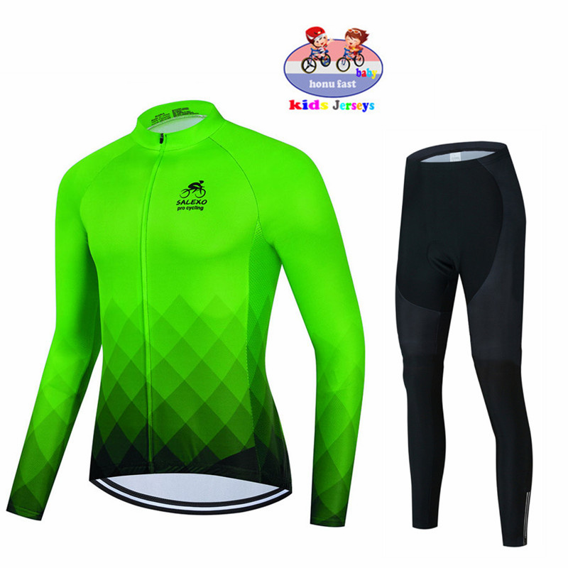 2026 ربيع الخريف الفتيان تنفس  - مراجعة Cycling Gear Kids وسعره