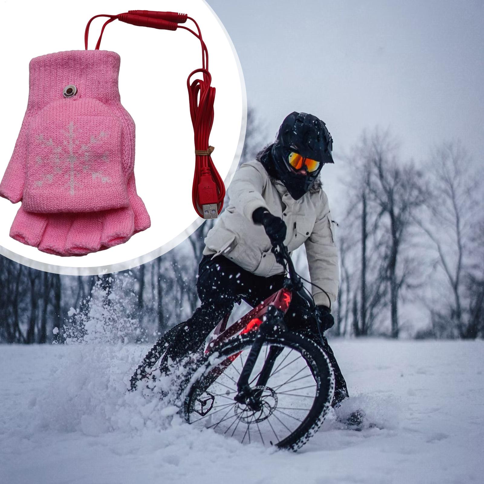 قفازات ساخنة بدون أصابع USB قف - مراجعة Cycling Hand Gear وسعره