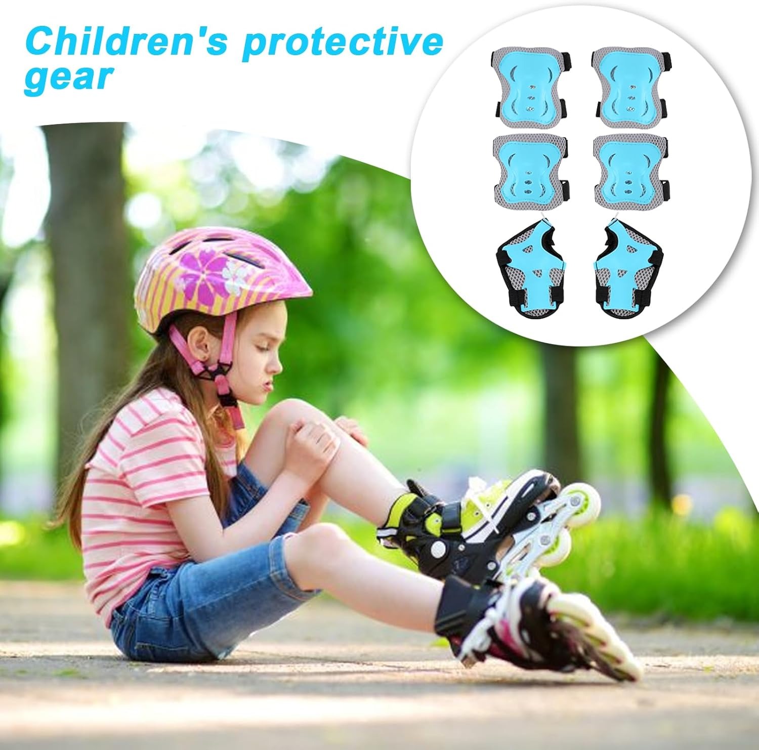وسادات الركبة للأطفال، وسادات  - مراجعة Cycling Protective Gear For Kids وسعره