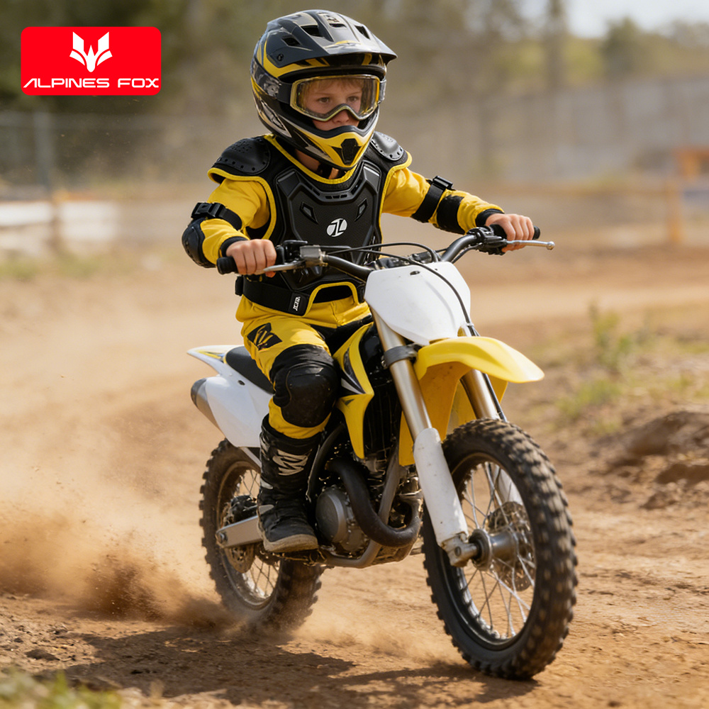 سترة واقية للأطفال لركوب الدرا - مراجعة Cycling Protective Gear For Kids وسعره