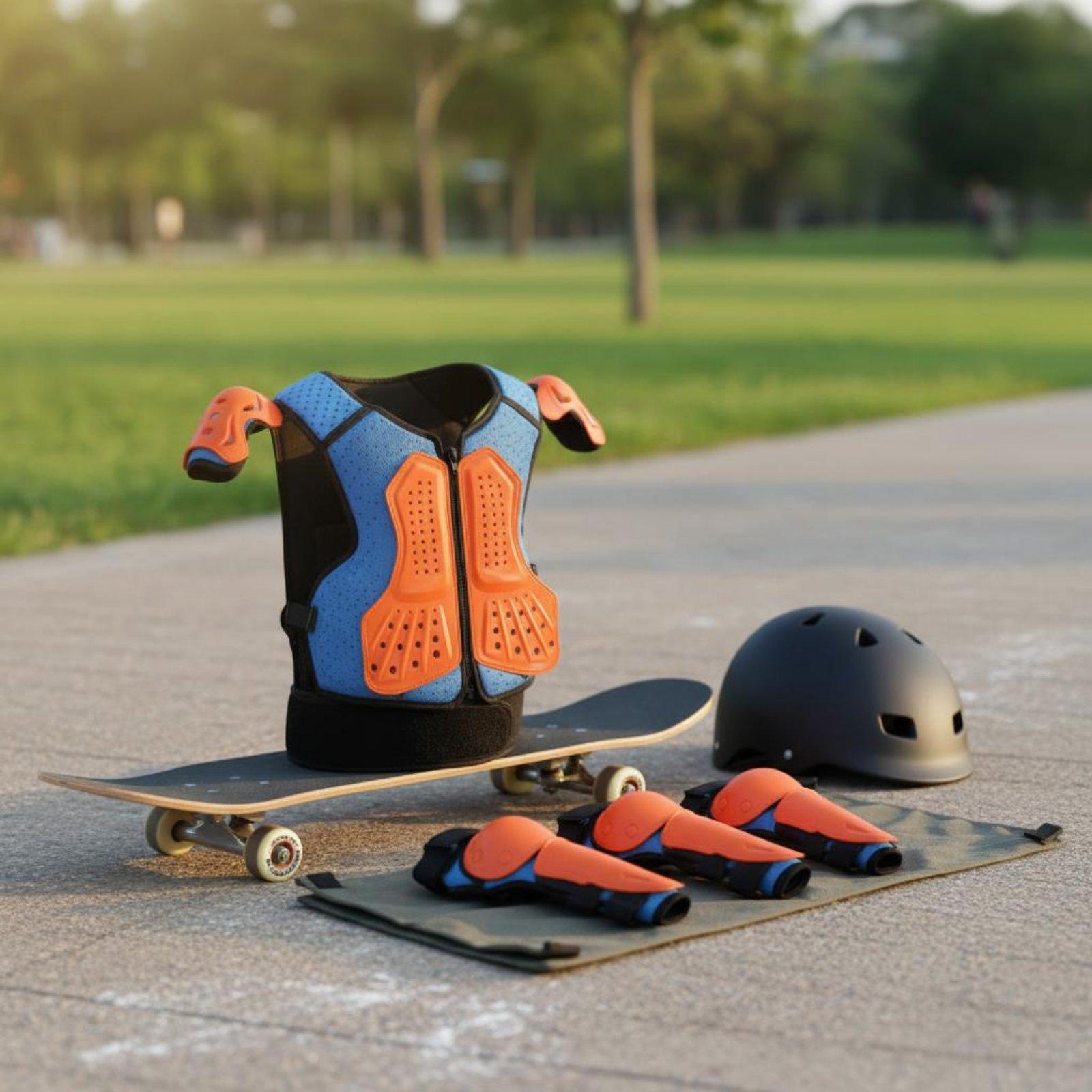 معدات حماية قابلة للتعديل للأط - مراجعة Cycling Gear Kids وسعره