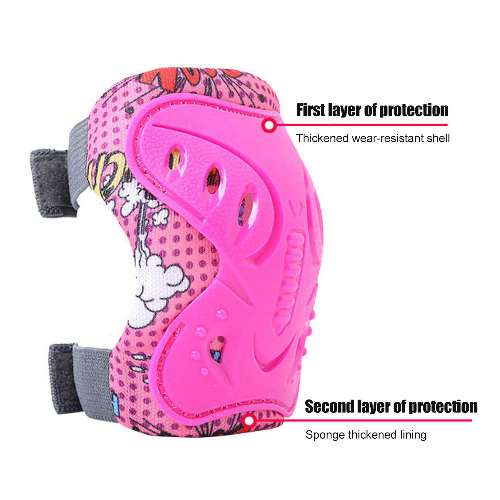 6 قطعة الاطفال 3-12 سنة الركبة - مراجعة Cycling Protective Gear For Kids وسعره