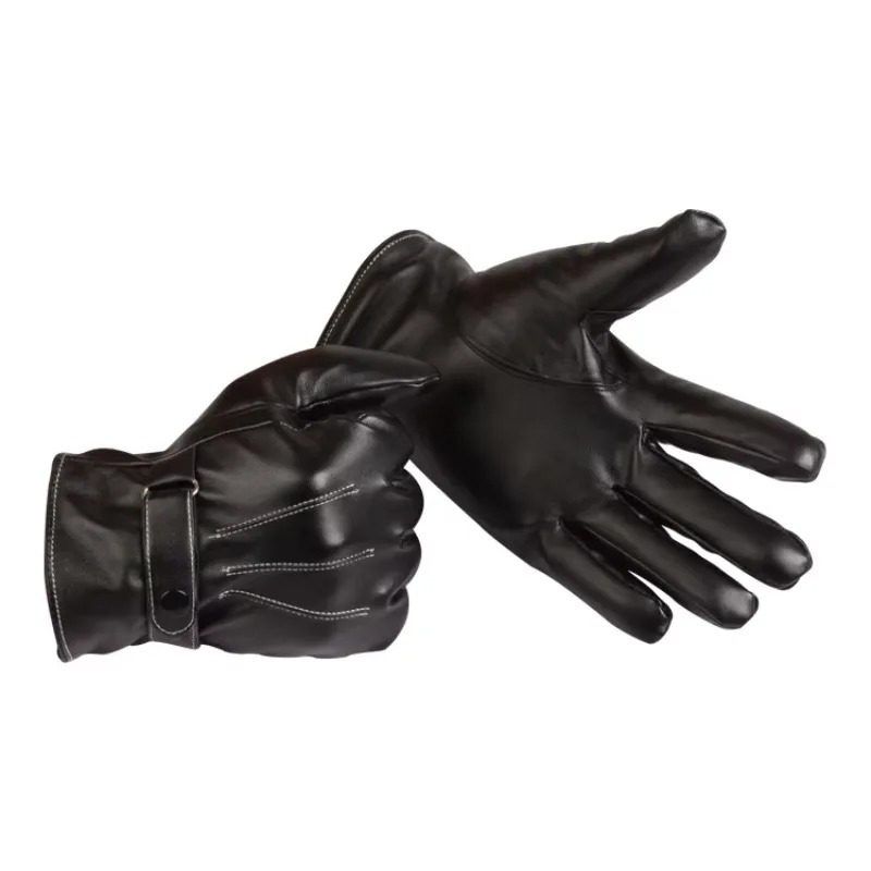 قفازات رجالية من جلد البولي يو - مراجعة Cycling Hand Gear وسعره