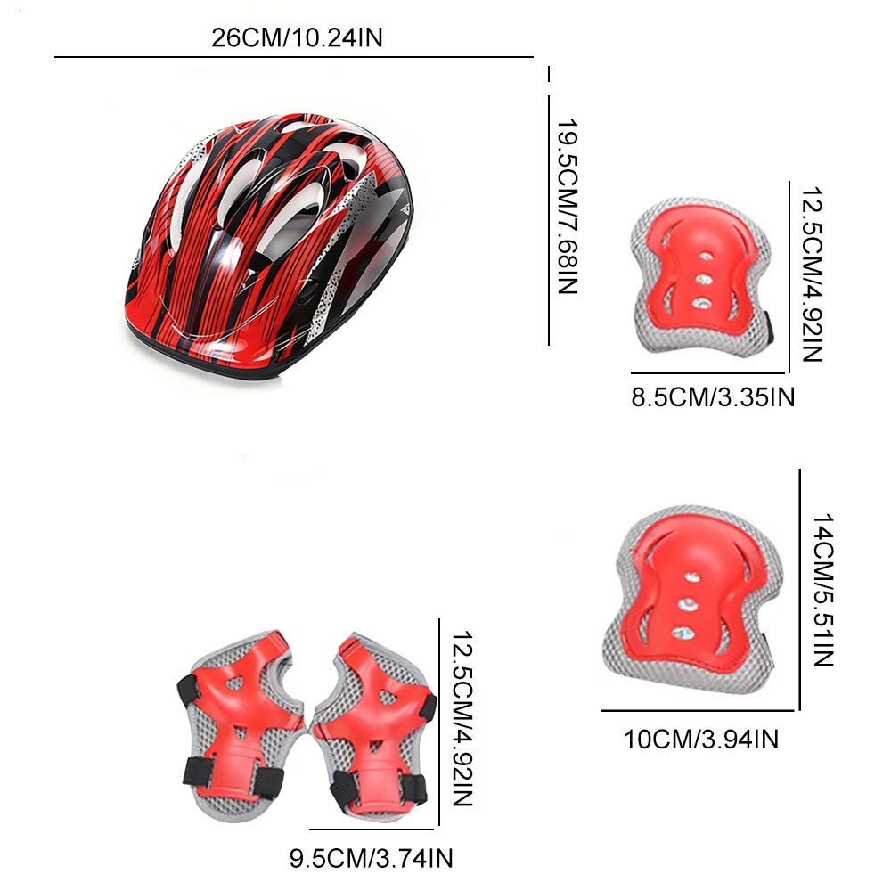 دراجة الرياضة مجموعة تروس واقي - مراجعة Cycling Protective Gear For Kids وسعره